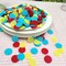 Carnival Circus Table Confetti Red Yellow and Blue 1 inch Crepe Paper Dots Table Scatter Confetti for Birthday Paw Party Decorations 1000 Pcs